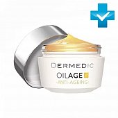 Дермедик Оилэйдж (Dermedic Oilage) ночной крем для восстановления упругости кожи 50 г, Biogened S.A
